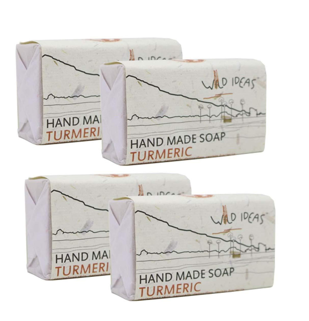 Wild Ideas Hand Made Soap - Turmeric (Pack Of 4)